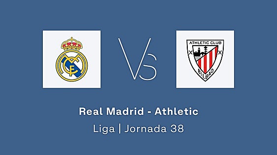 Estadísticas del Real Madrid - Athletic Club de la última jornada de la Liga