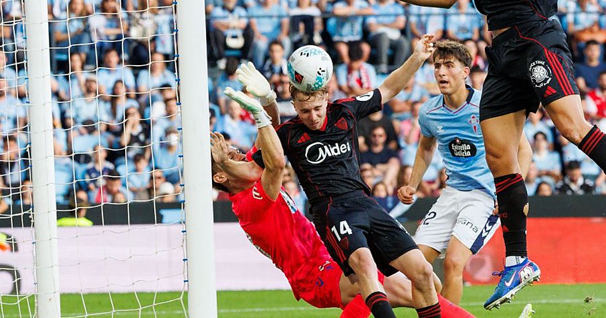 RC Celta - Sevilla FC, las estadísticas del partido