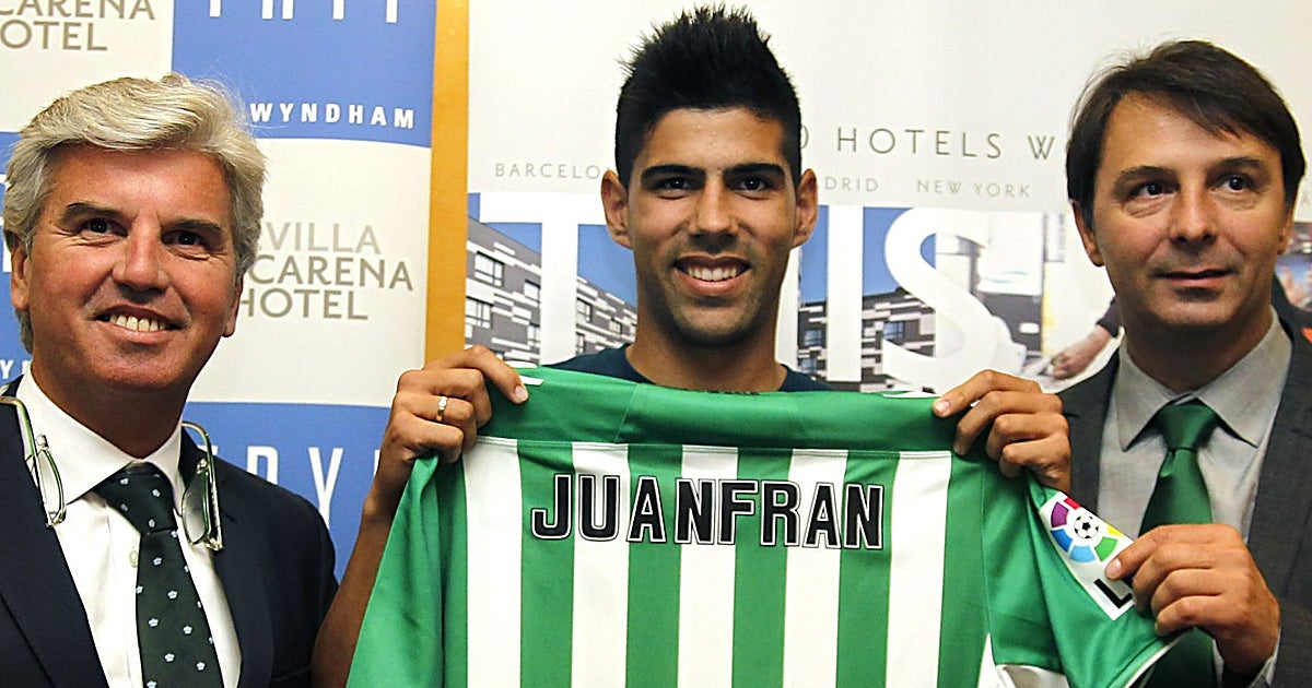 Juanfran Moreno y su paso por el Betis: «Nadie me explicó lo que significaba el club e hice muchas 'kamikazadas'»
