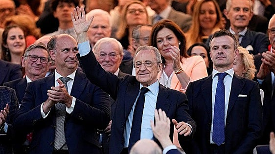 Florentino Pérez presenta su candidatura al Real Madrid: «La grandeza no se improvisa ni se hereda»