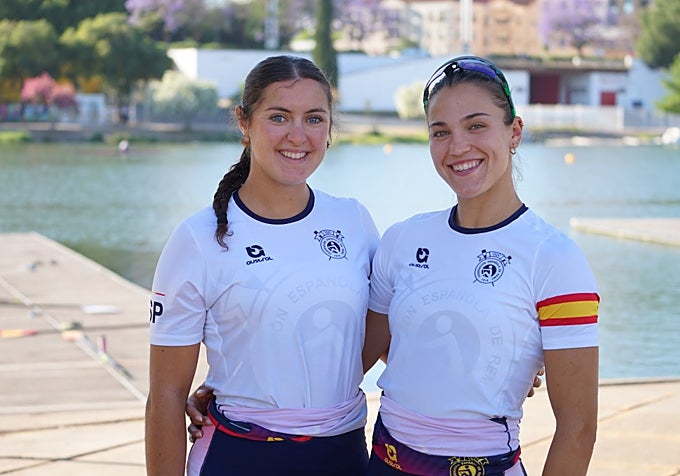 Las sevillanas Lidia Florido y Amanda Gil tripularán uno de los dos barcos españoles en el doble sin timonel femenino