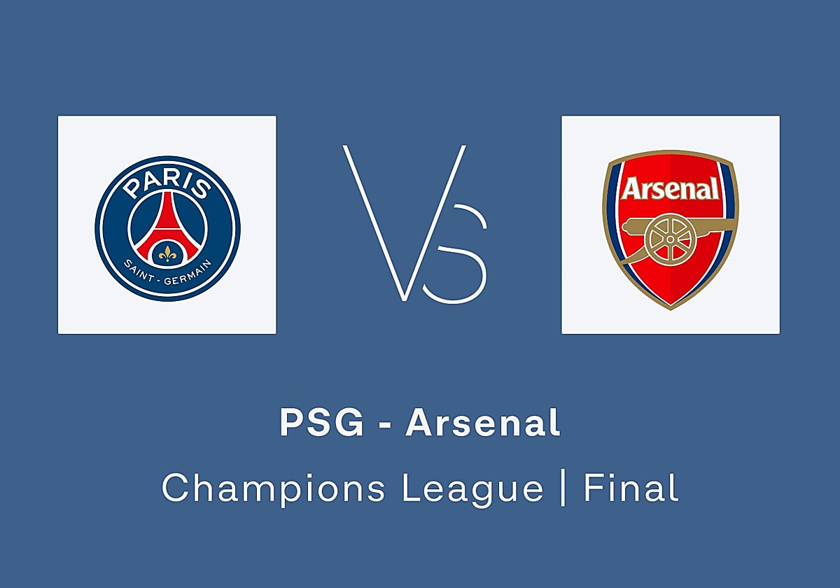 Estadísticas de la final de la Champions entre PSG y Arsenal