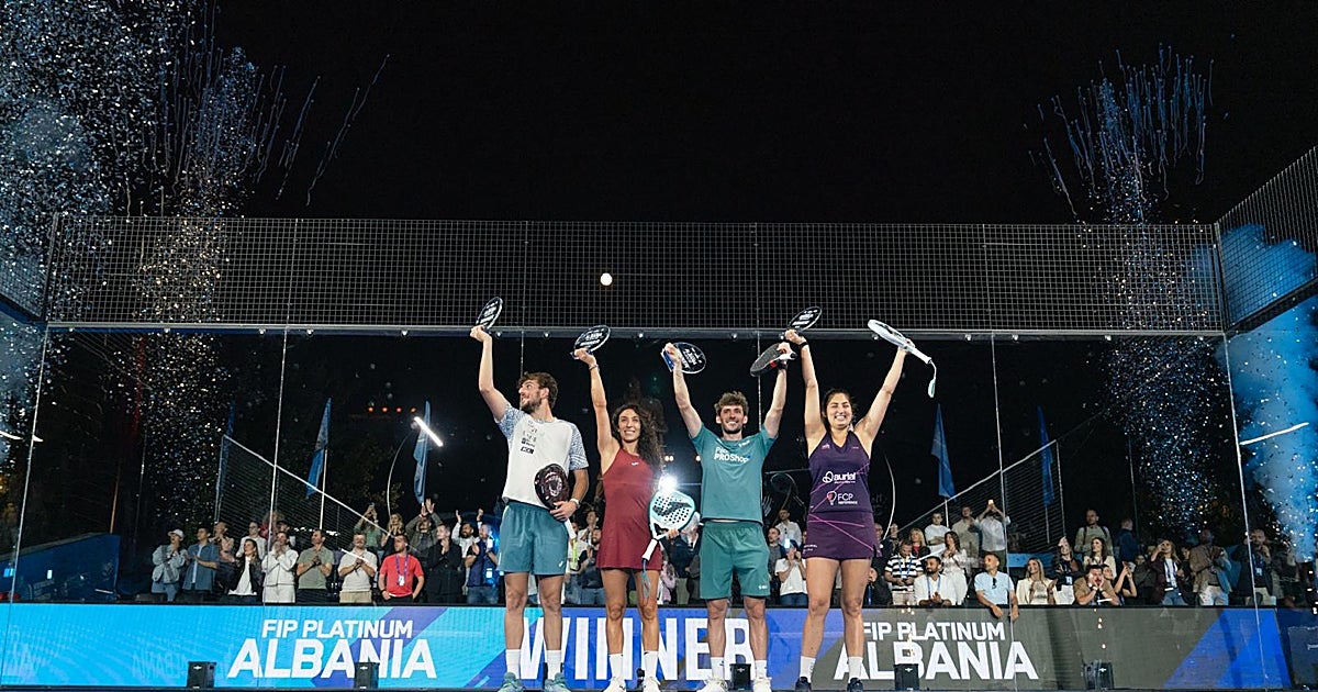 Yanguas y Stupaczuk estrenan su palmarés en 2026 con el FIP Platinum de Albania