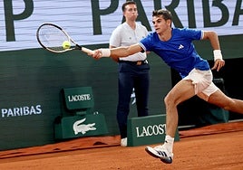 Jódar cae ante un Zverev muy superior, el aprendizaje continúa