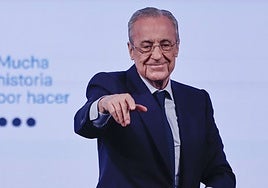 Florentino: «El martes haré una oferta que significaría el mayor traspaso de la historia del Real Madrid»