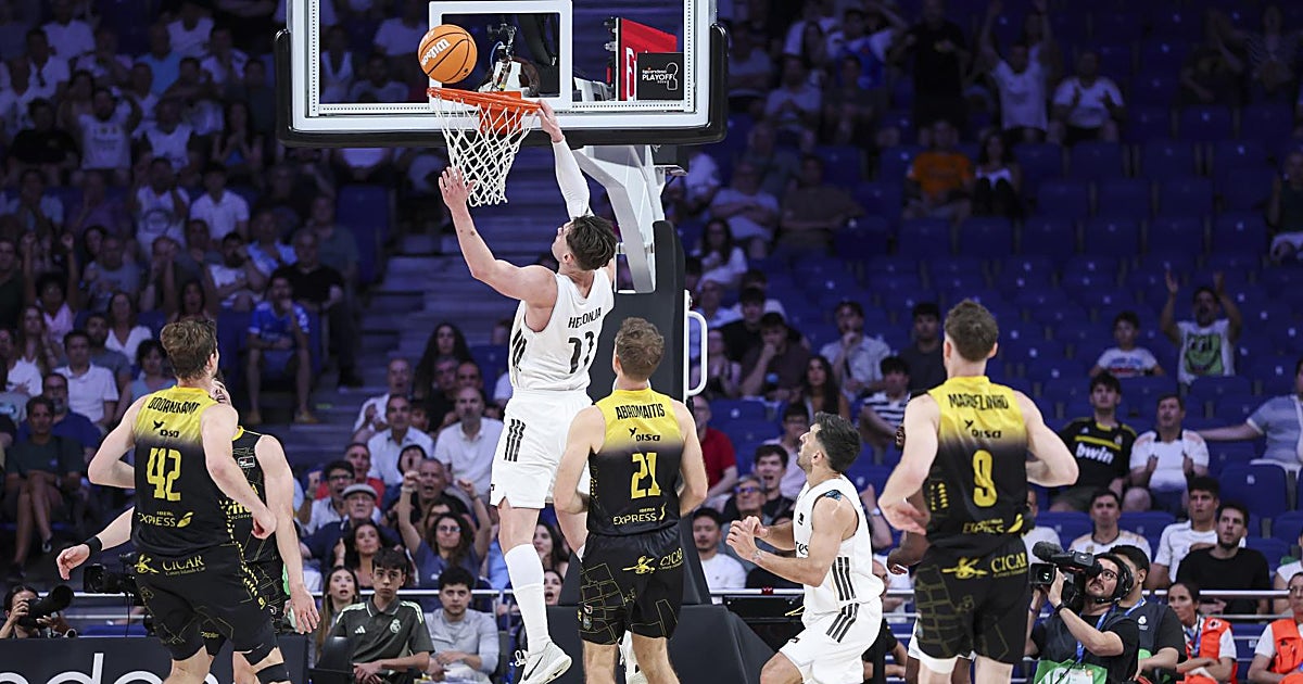 La Laguna Tenerife - Real Madrid baloncesto: horario, canal de televisión y dónde ver online el playoff de la Liga Endesa hoy