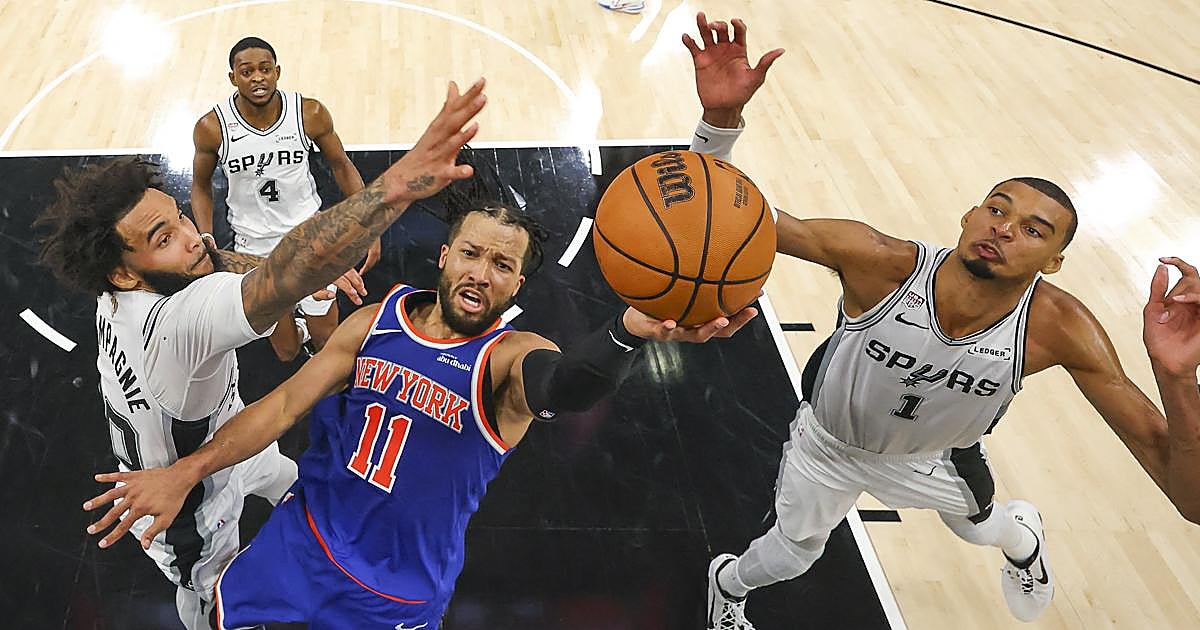Wembanyama se luce y la lía: los Knicks se colocan 2-0 en la final de la NBA