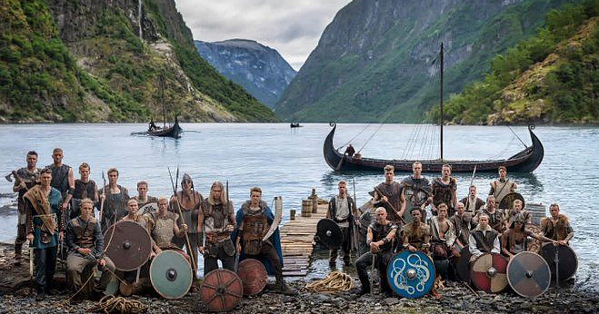 Nyland se viste de vikingo antes de jugar el Mundial con Noruega