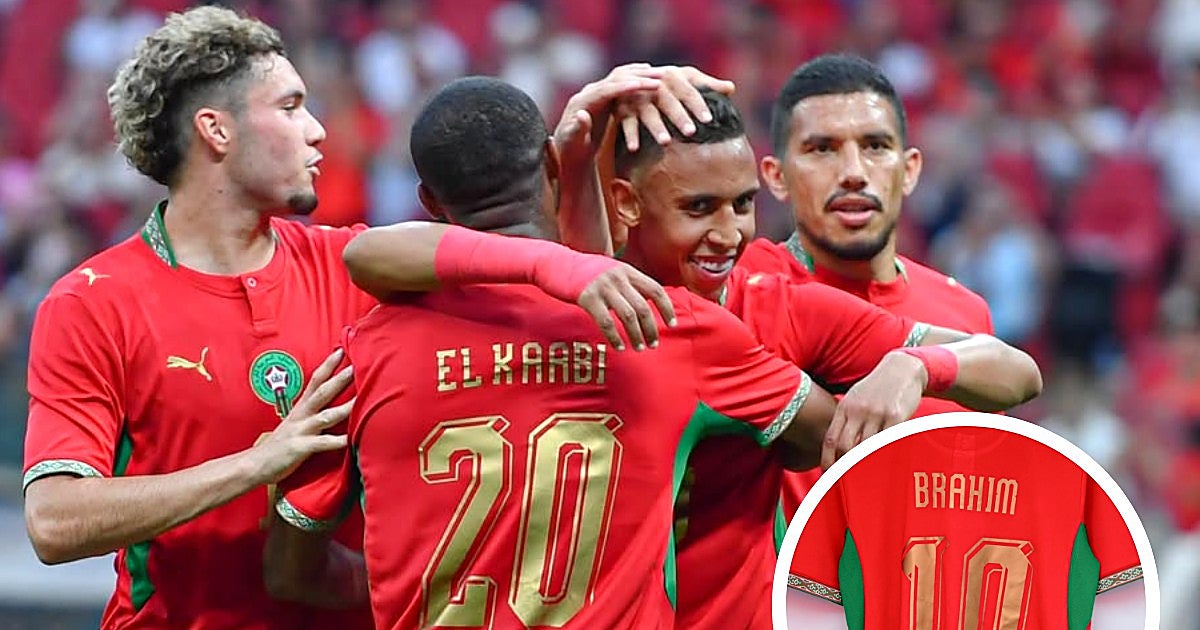 Esta es la lista de dorsales de Marruecos para el Mundial 20