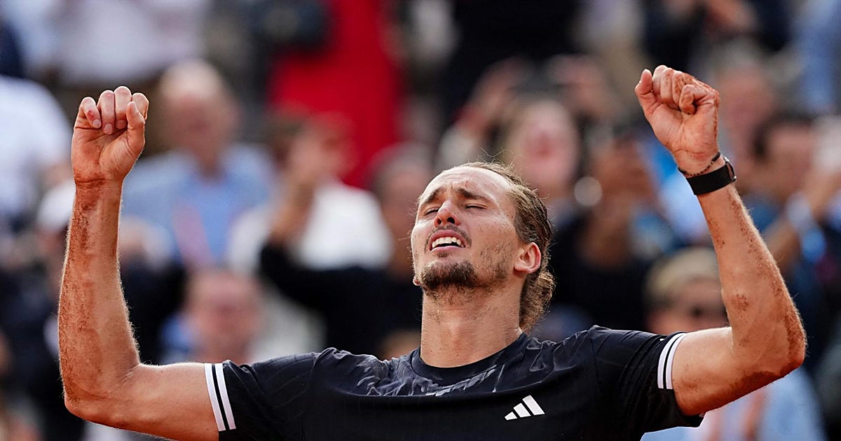 Por fin Zverev, campeón de Roland Garros