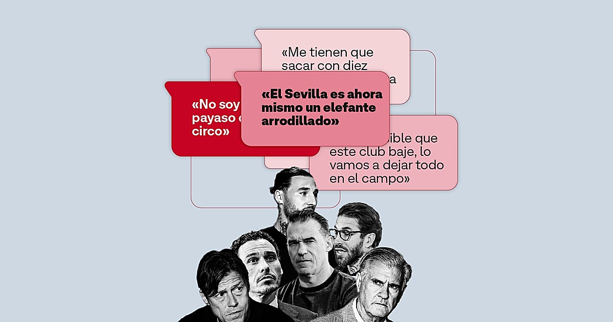 Las frases de la temporada en el Sevilla: del enésimo cambio