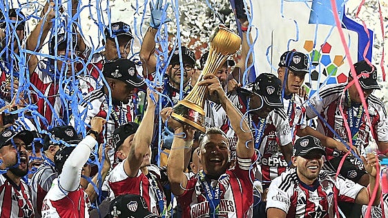 Carlos Bacca se proclama campeón de Colombia con Junior de Barranquilla a sus 39 años