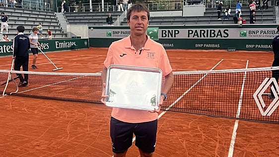 Juan Beaus suma otro Grand Slam junto a Gordon Reid en Roland Garros