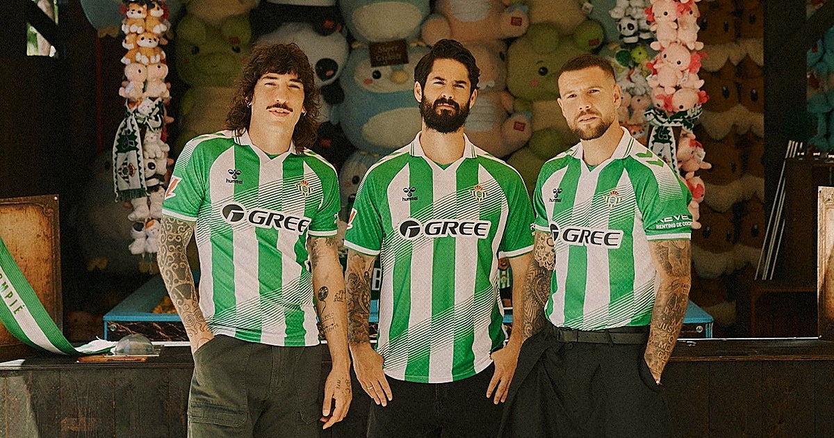 La primera equipación personalizada del Betis, a precio espe