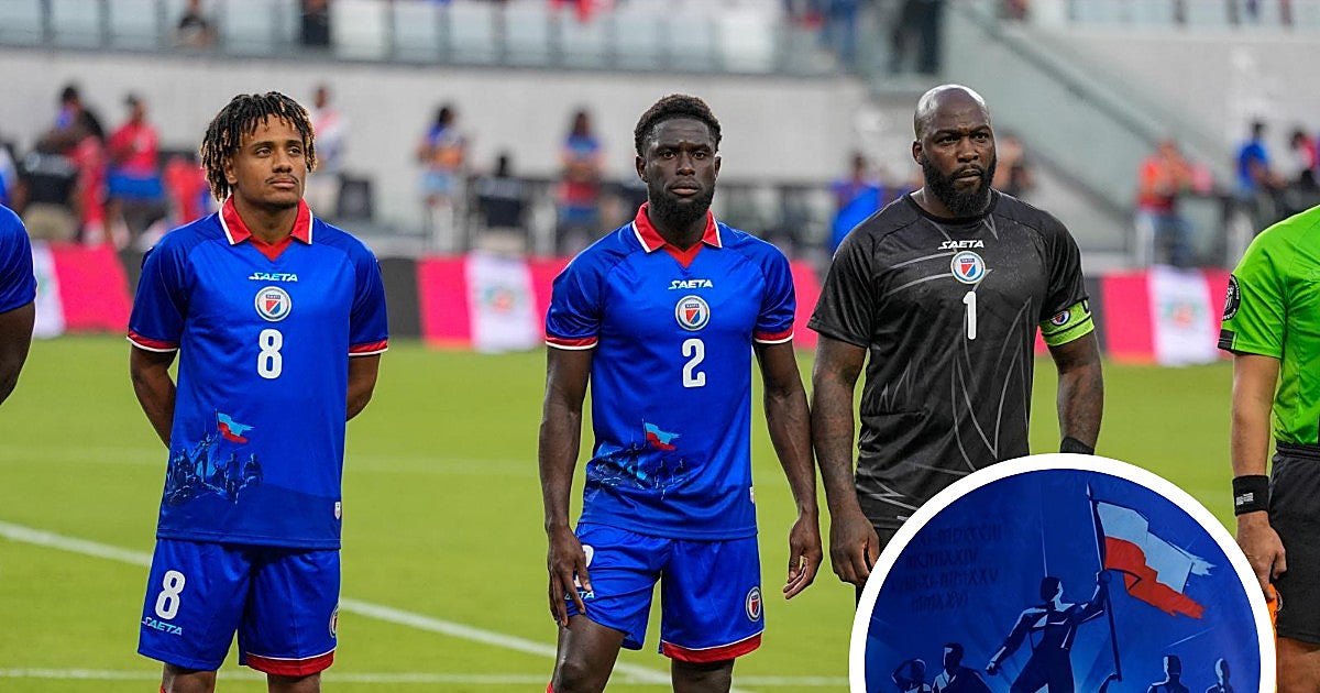 FIFA obliga a Haití a modificar su camiseta del Mundial por 