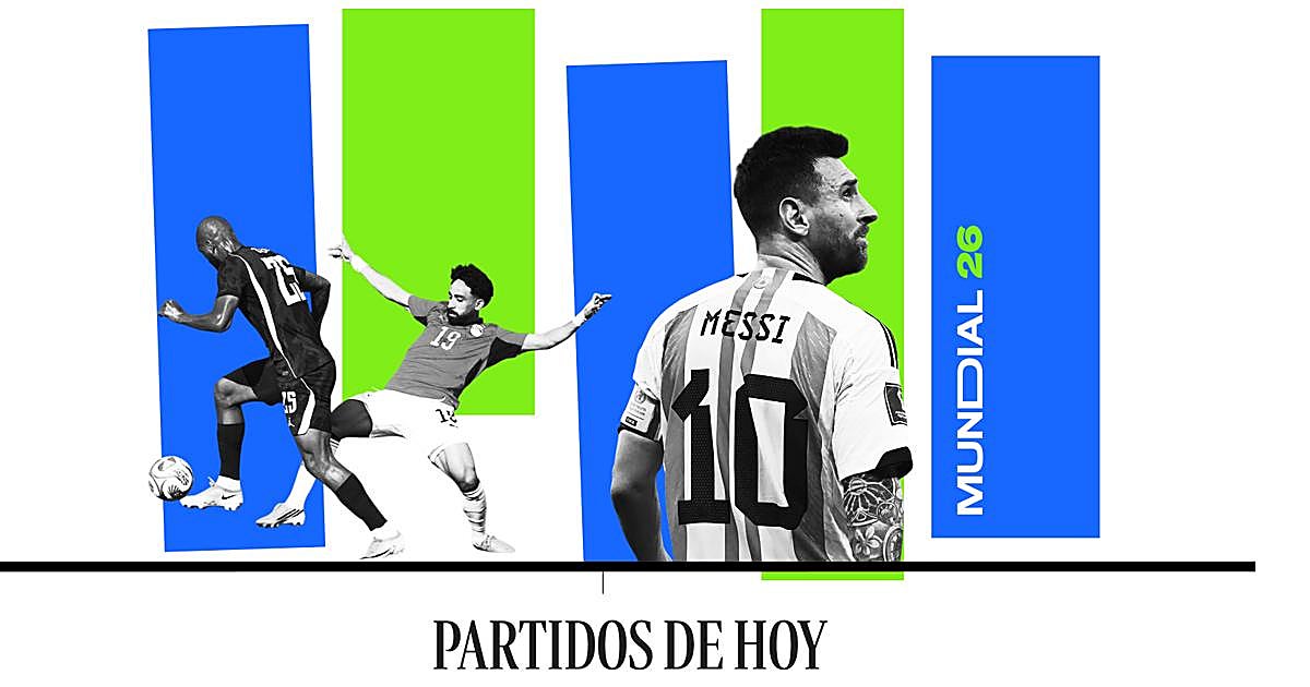 Partidos de hoy, jueves, en el Mundial 2026: horar