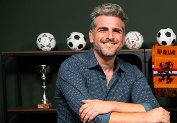 Jose Sanchis durante una promoción
