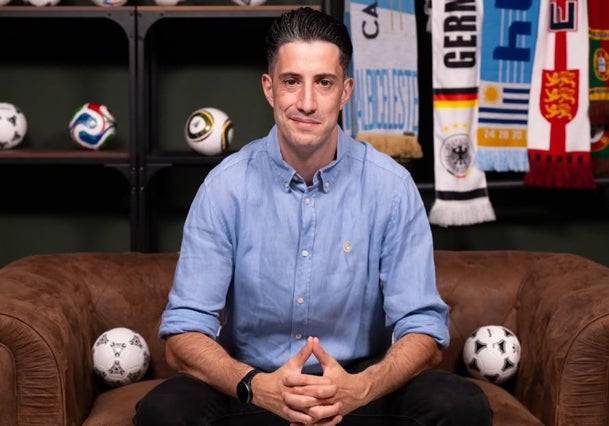 Miguel Quintana durante una promo