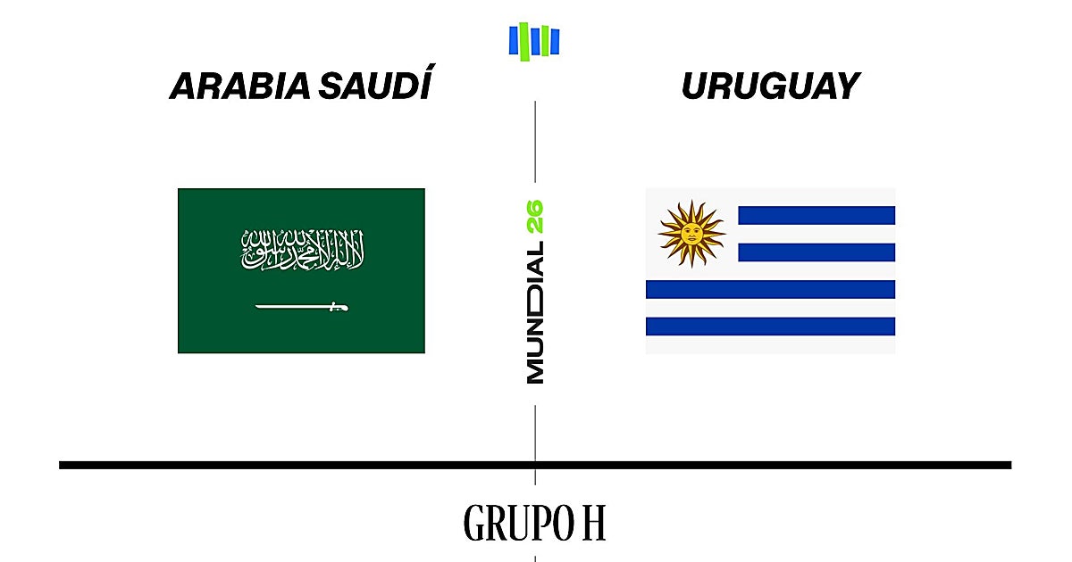 Arabia Saudí - Uruguay en directo: sigue el resultado, ganador y goles del partido de la primera fase del Mundial hoy