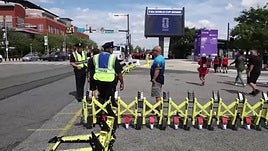Brasileños y haitianos ponen color a la previa del partido en Filadelfia