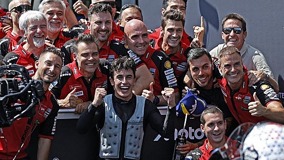 Bofetón de Marc Márquez al campeonato ante la ausencia del sancionado Bezzecchi