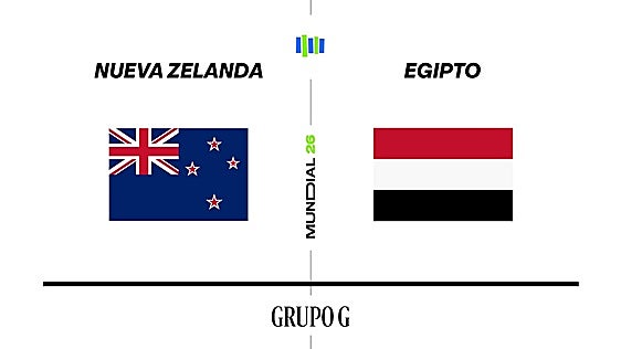 Nueva Zelanda - Egipto en directo: sigue el resultado, ganador y goles del partido de la primera fase del Mundial hoy