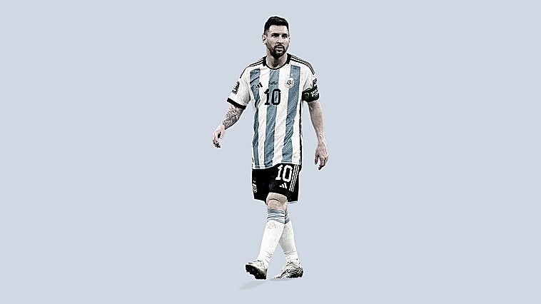 Messi gobierna el Mundial caminando