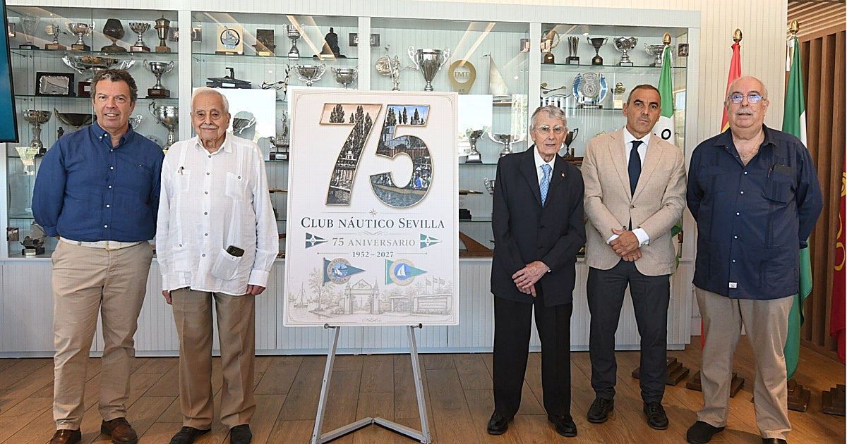 El Club Náutico Sevilla se prepara para conmemorar en grande su 75º aniversario