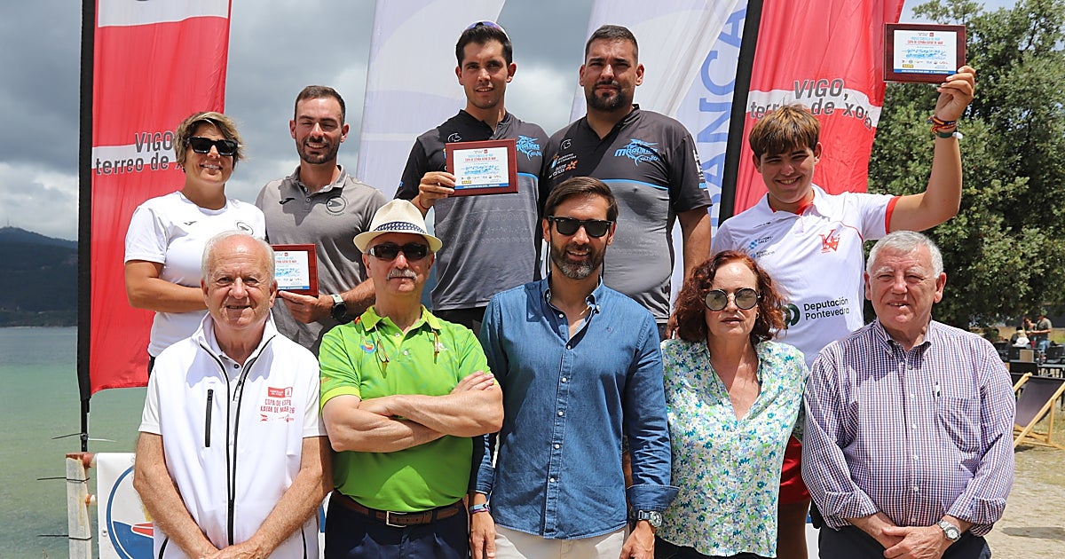 El Club Marlines de Lanzarote firma una actuación sobresaliente en Vigo