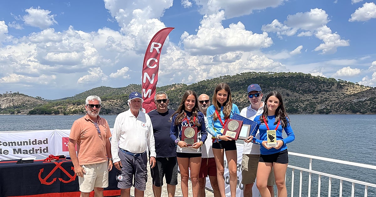Elsa Laffarga, ganadora absoluta de Aguas Interiores en el Pantano de San Juan