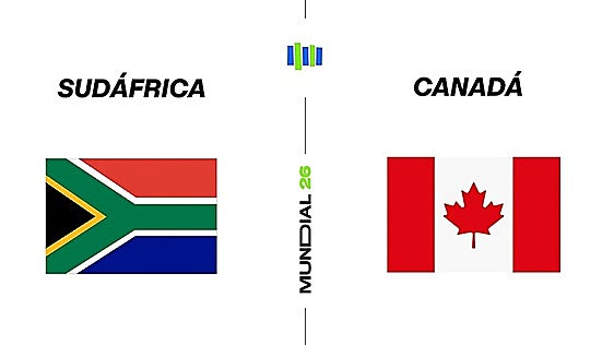 Estadísticas del Sudáfrica - Canadá de dieciseisavos de final del Mundial