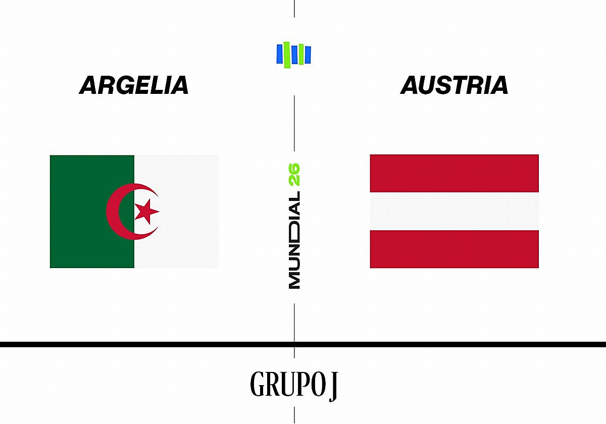 Argelia - Austria, en directo: sigue el resultado, ganador y goles del último partido de grupos del Mundial 2026 hoy, en vivo