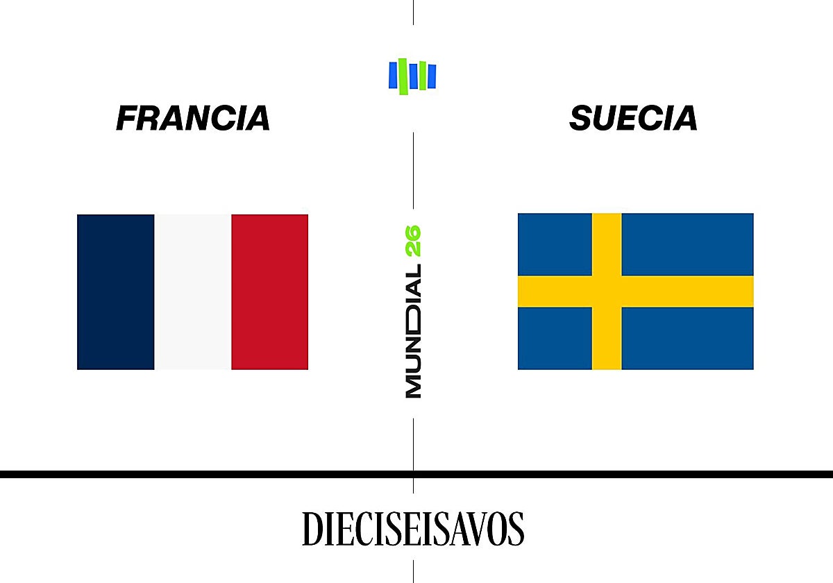 Estadísticas del Francia - Suecia de los dieciseisavos de final del Mundial 2026