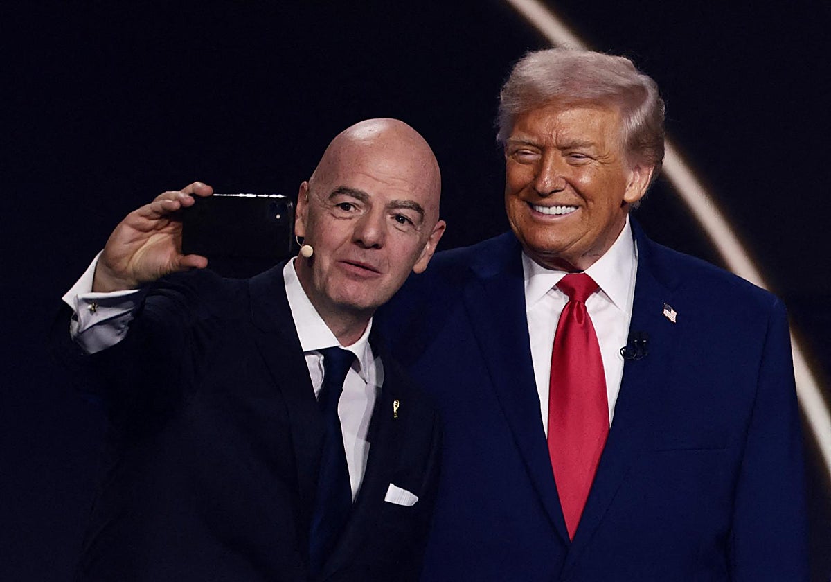 Infantino: «Sí, discuto regularmente con Trump y con otros jefes de Estado»