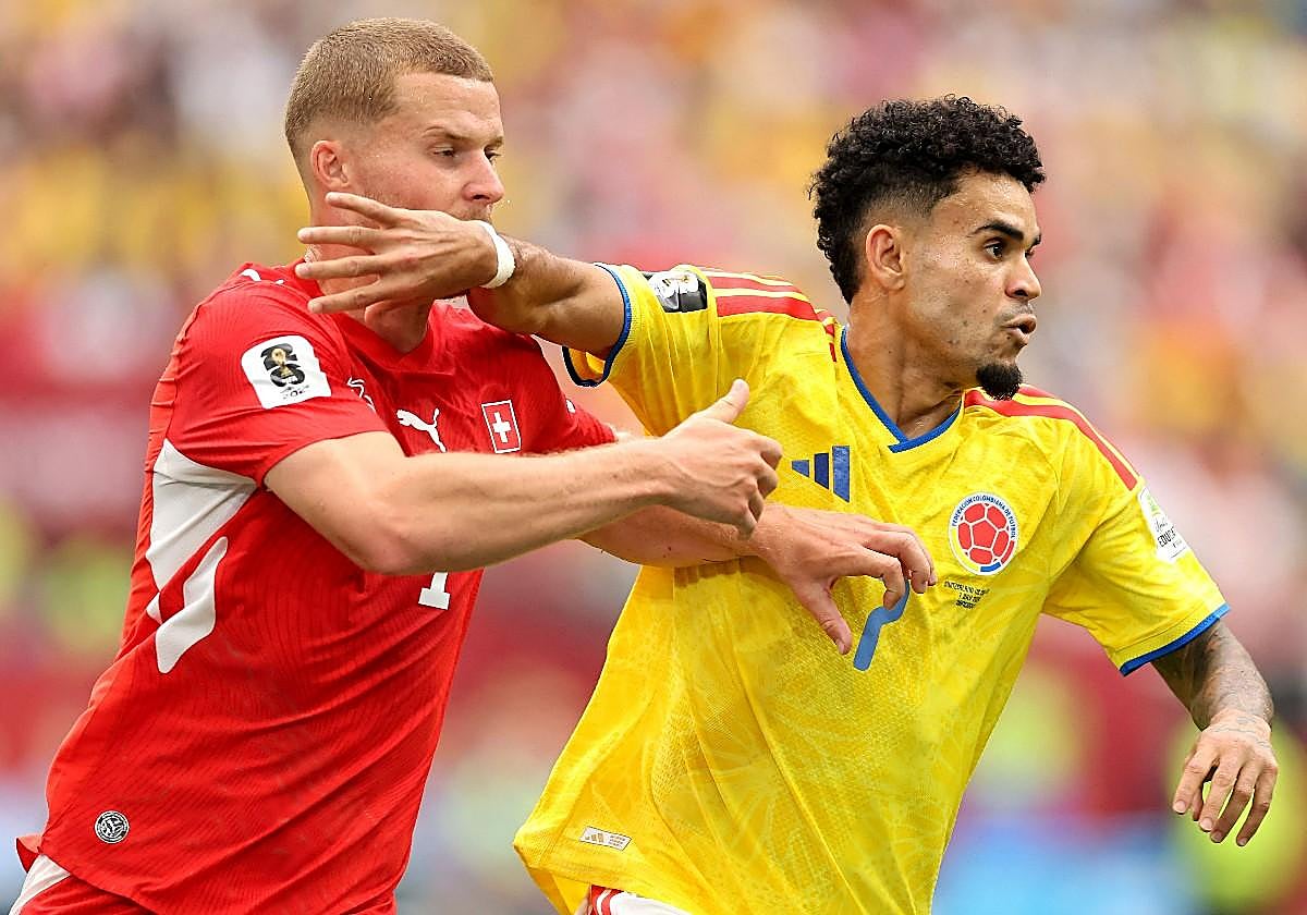 Suiza - Colombia, en directo: cómo va, resultado, ganador y goles del partido del Mundial 2026 hoy, en vivo