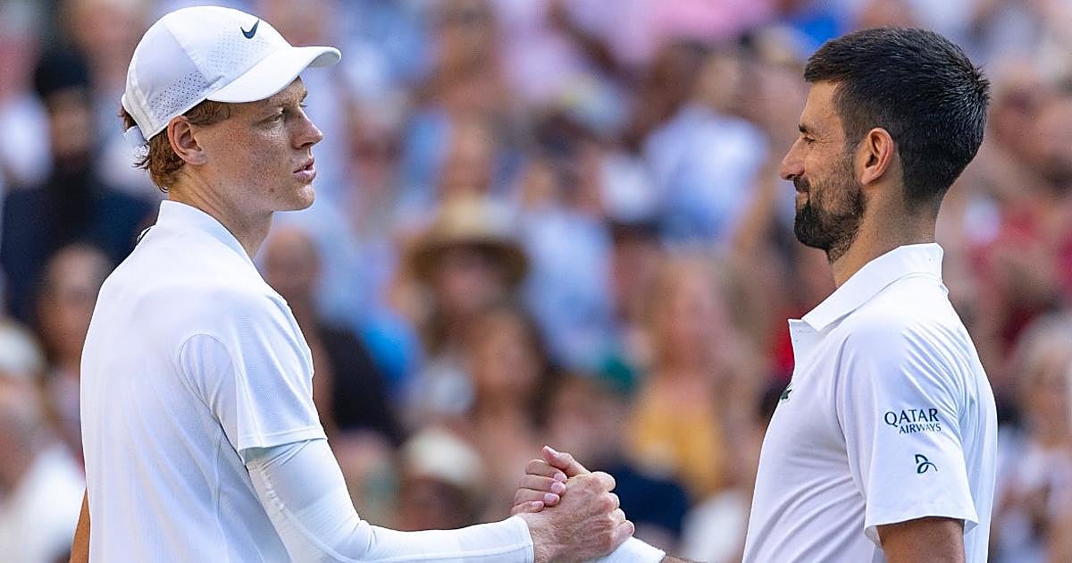 Cuándo es el Sinner - Djokovic: qué día y a qué hora se juega la semifinal de Wimbledon