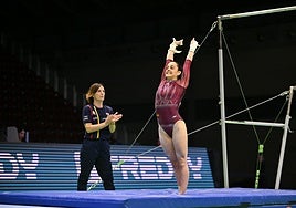 La sevillana Ana Pérez, dos veces olímpica, se retira de la gimnasia tras 22 años de carrera
