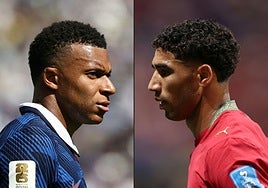 Mbappé-Hakimi: el gran 'bromance' del fútbol se para 90 minutos