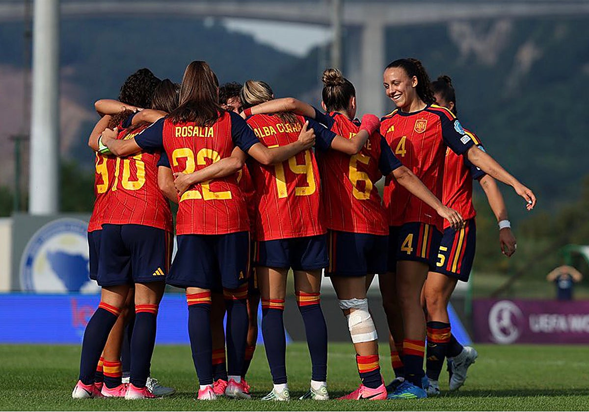 España femenina, reina absoluta de Europa