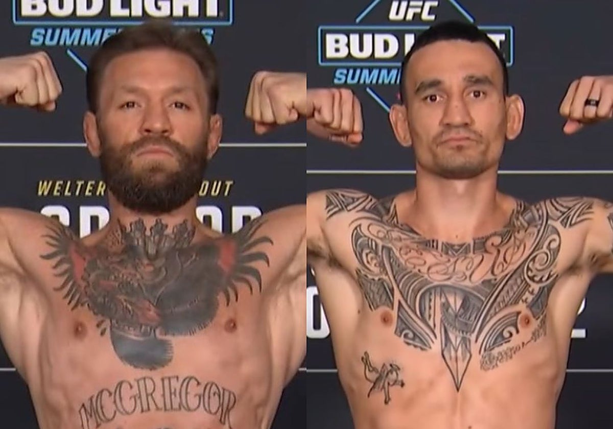 ¡El regreso de Conor es oficial! McGregor y Holloway cumplen con la báscula y se citan en el combate estelar de UFC 329