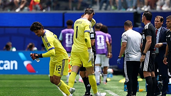 La peor salida de Courtois