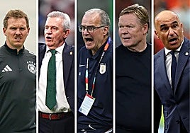 Los banquillos del Mundial, una trituradora de entrenadores