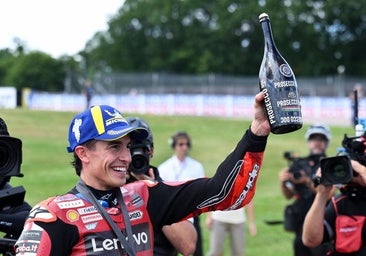 Zarpazo al Mundial de Marc Márquez en el jardín de su casa