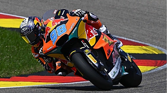 José Antonio Rueda, octavo, retoma en Sachsenring la línea de crecimiento en Moto2