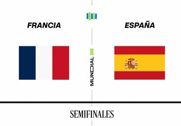 España - Francia, en directo: alineación, horario y última hora del partido de semifinales del Mundial hoy