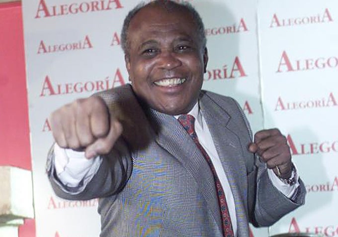 José Legrá, en la fiesta de cumpleaños de Tony Leblanc en 2004.