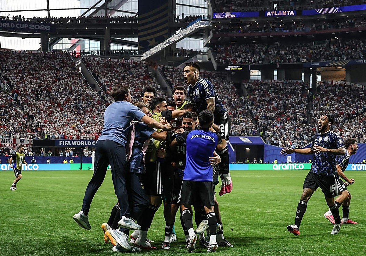 Otra agónica remontada de Argentina le mete en la final