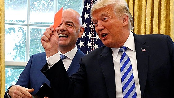 Denuncian a Infantino ante el Comité Olímpico Internacional por Balogun