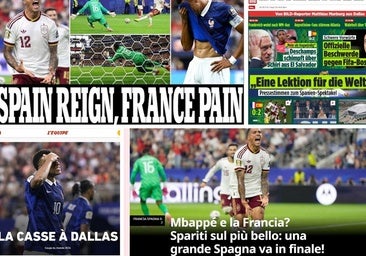 Así vivió el mundo la «lección» de España, que «apagó las estrellas y tocó el cielo»