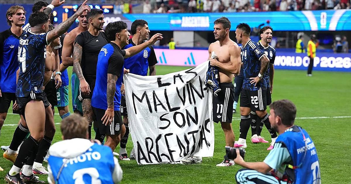 Inglaterra responde a Argentina: "Puede que el Mundial no sea nuestro, pero las Malvinas sí lo son"